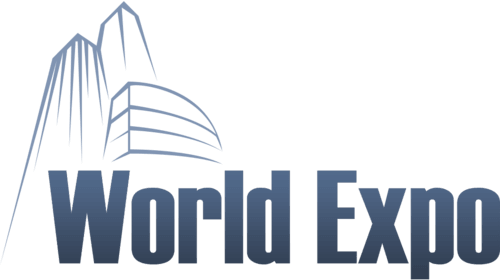 Worldexpo logo.